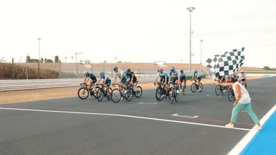 Checkered flag at Limar Sprint Ride