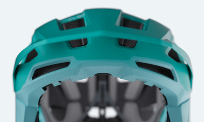 Limar Livigno helmet view of visor and vents